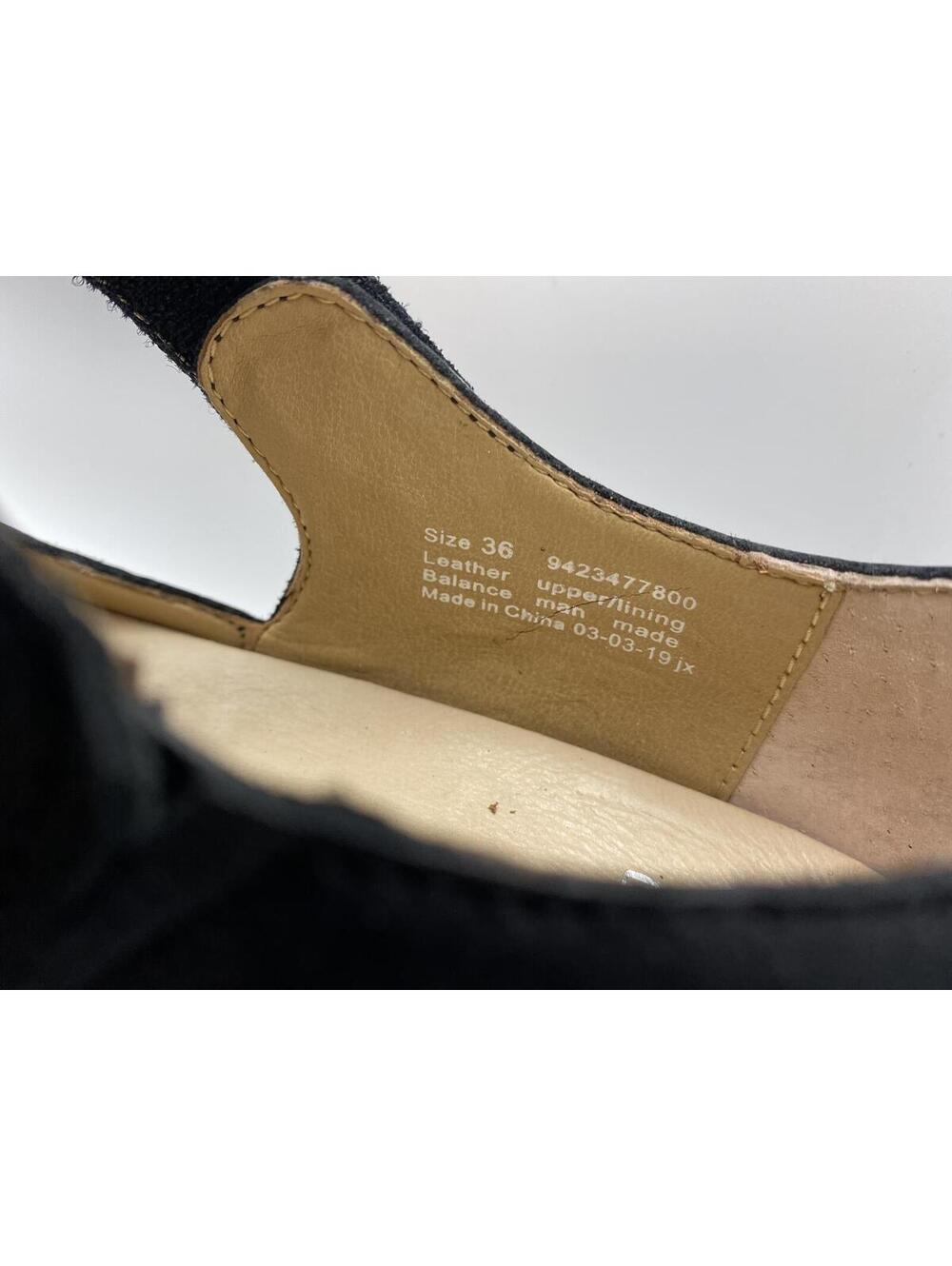 Dansko Black Leather Mary Jane Shoes Size 6 - Picture 2 of 7